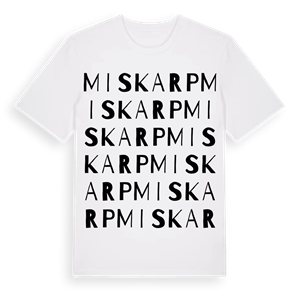 Miskarp ordlek t-shirt – ekologisk bomull t-shirt från Pinshirt