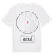 White t-shirt med Missjö t-shirt