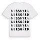 Missmyra Kursgård ordlek t-shirt