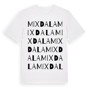 Mixdala ordlek t-shirt – ekologisk bomull t-shirt från Pinshirt