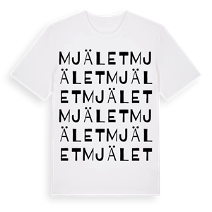 Mjälet ordlek t-shirt – ekologisk bomull t-shirt från Pinshirt