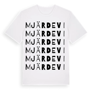 Mjärdevi ordlek t-shirt – ekologisk bomull t-shirt från Pinshirt