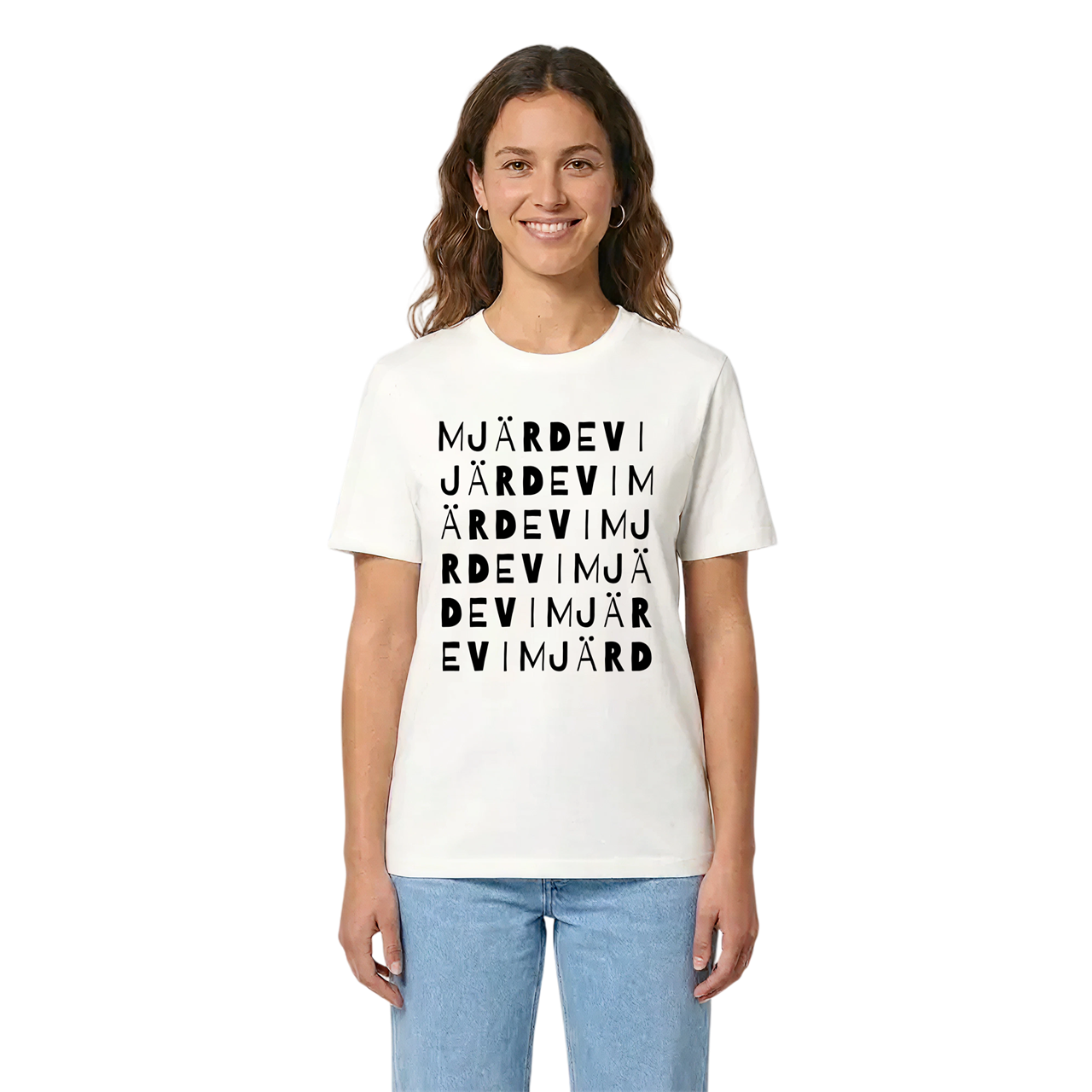Mjärdevi ordlek t-shirt i miljö