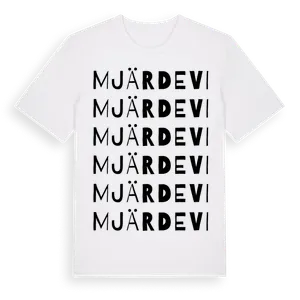 Mjärdevi ordlek t-shirt – ekologisk bomull t-shirt från Pinshirt