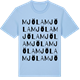 Blue Soul t-shirt med Mjöla ordlek t-shirt