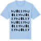 Blue Soul t-shirt med Mjölby ordlek t-shirt
