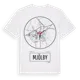White t-shirt med Mjölby t-shirt