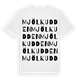 Mjölkudden ordlek t-shirt