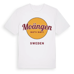 Moängen cirkel t-shirt – ekologisk bomull t-shirt från Pinshirt
