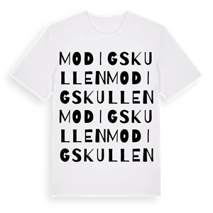 Modigskullen ordlek t-shirt – ekologisk bomull t-shirt från Pinshirt