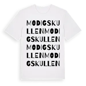 Modigskullen ordlek t-shirt – ekologisk bomull t-shirt från Pinshirt