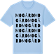 Blue Soul t-shirt med Mogård ordlek t-shirt