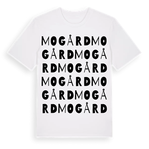 Mogård ordlek t-shirt – ekologisk bomull t-shirt från Pinshirt