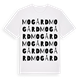Mogård ordlek t-shirt