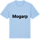 Blue Soul t-shirt med Mogarp fetstil t-shirt