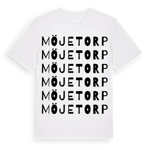 Möjetorp ordlek t-shirt – ekologisk bomull t-shirt från Pinshirt