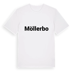 Möllerbo fetstil t-shirt – ekologisk bomull t-shirt från PinShirt