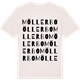 Vintage White t-shirt med Möllerbo ordlek t-shirt