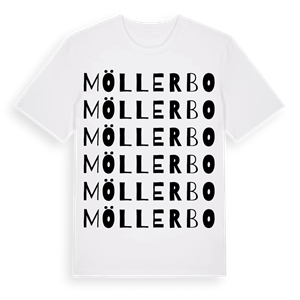 Möllerbo ordlek t-shirt – ekologisk bomull t-shirt från PinShirt