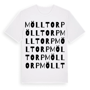 Mölltorp ordlek t-shirt – ekologisk bomull t-shirt från Pinshirt