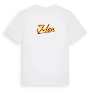 Mon baseball t-shirt – ekologisk bomull t-shirt från Pinshirt