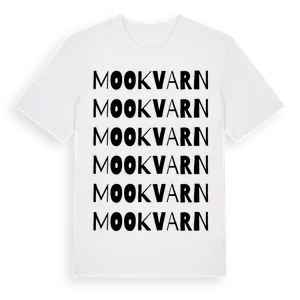 Mookvarn ordlek t-shirt – ekologisk bomull t-shirt från Pinshirt
