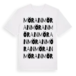 Möran ordlek t-shirt – ekologisk bomull t-shirt från Pinshirt