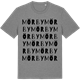 Mid Heather Gray t-shirt med Mörby ordlek t-shirt