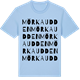 Blue Soul t-shirt med Mörka udden ordlek t-shirt