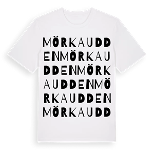 Mörka udden ordlek t-shirt – ekologisk bomull t-shirt från Pinshirt