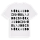 Mörka udden ordlek t-shirt