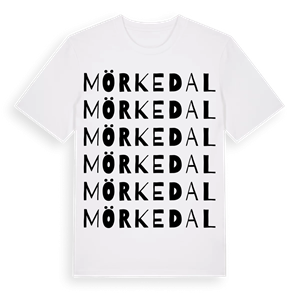 Mörkedal ordlek t-shirt – ekologisk bomull t-shirt från Pinshirt