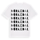 Mörkedal ordlek t-shirt
