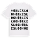 Mörkeskog ordlek t-shirt