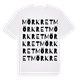 Mörkret ordlek t-shirt