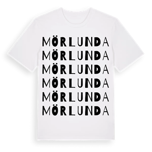Mörlunda ordlek t-shirt – ekologisk bomull t-shirt från Pinshirt
