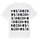 Mosängen ordlek t-shirt