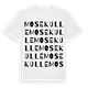 Mosekulle ordlek t-shirt
