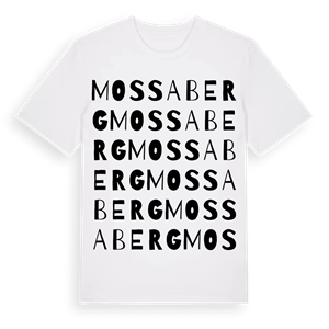 Mossaberg ordlek t-shirt – ekologisk bomull t-shirt från Pinshirt