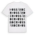 Mossänder ordlek t-shirt