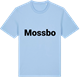 Blue Soul t-shirt med Mossbo fetstil t-shirt