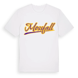 Mossfall baseball t-shirt – ekologisk bomull t-shirt från Pinshirt
