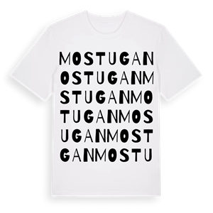 Mostugan ordlek t-shirt – ekologisk bomull t-shirt från Pinshirt