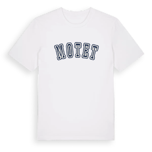 Motet college t-shirt – ekologisk bomull t-shirt från Pinshirt