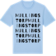 Blue Soul t-shirt med Mullingstorp ordlek t-shirt