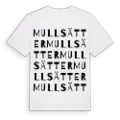 Mullsätter ordlek t-shirt