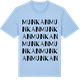 Blue Soul t-shirt med Munkan ordlek t-shirt