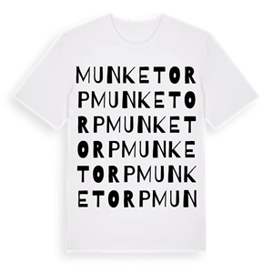 Munketorp ordlek t-shirt – ekologisk bomull t-shirt från Pinshirt