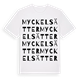 Myckelsätter ordlek t-shirt