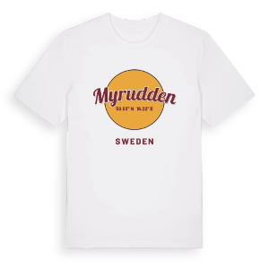 Myrudden cirkel t-shirt – ekologisk bomull t-shirt från Pinshirt